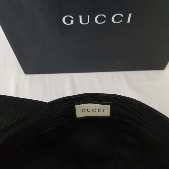Gucci Black Unisex Baseball Cap - New main image 14